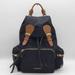 Burberry Bags | Burberry Rucksack Backpack Black Nylon Leather 4016622 Burberry | Color: Black | Size: Os