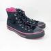 Converse Shoes | Converse Unisex Ct All Star 1k918 Black Pink Casual Shoes Sneakers Size | Color: Black/Pink | Size: 8