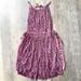 Free People Dresses | Free People Purple And Black Midsummer's Day Tunic Mini Dress M | Color: Black/Purple | Size: M