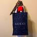 Gucci Bags | Authentic Gucci Med Lightweight Cotton Bag Zodiac Stars Constellation | Color: Blue/Silver | Size: 13.5"X9.5"X5"