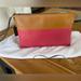 Coach Bags | Brand New! Coach Boarskin Colorblock Borough Large Leather Clutch | Color: Pink/Tan | Size: Os