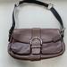 Coach Bags | Coach Brown Leather Bag | Color: Brown/Silver | Size: Os