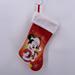 Disney Holiday | Disney Mickey Mouse Christmas Stocking 17" Long Holiday Hanging Kids Children | Color: Red/White | Size: Os