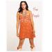 Free People Dresses | Free People Azealia Slip Dress Medium Perfect Color For Fall | Color: Brown/Orange | Size: M