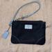 Coach Bags | Coach Black Nylon Wristlet | Color: Black/Blue | Size: Os