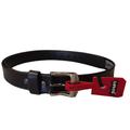 Levi's Accessories | Levi’s Mens Leather Belt Size 50 Black Plus Size | Color: Black/Silver | Size: 50