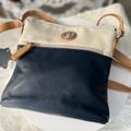 Giani Bernini Bags | Gianni Bernini Crossbody Bag | Color: Blue/Cream | Size: Os