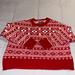 American Eagle Outfitters Sweaters | American Eagle Christmas Sweater | Color: Red/White | Size: L