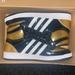 Adidas Shoes | Brand New Adidas Hi Top Ten Basketball Shoe. Sz.9m/10.5w. Blk/Gold Patent Fx7873 | Color: Black/Gold | Size: 9m