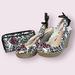 Coach Shoes | Coach Espadrilla Graffiti Wedge Heels With Matching Wallet | Color: Red/White | Size: 9