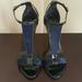 Burberry Shoes | Burberry "Pony Willough" Sandal 36.5 | Color: Black/Blue | Size: 6.5