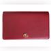 Gucci Bags | Gucci Gg Marmont Wallet On Chain In Red | Color: Red | Size: Os