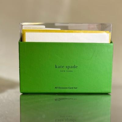 Kate Spade Office | Kate Spade New York All Occasion Card Set Of 15 With Envelopes, Colorblock | Color: Pink/Yellow | Size: Os