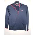 Under Armour Other | Boys Youth Under Armour Hoodie Sweatshirt 1/4 Zip Pullover Size Xl Loose | Color: Black | Size: Xl