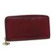 Gucci Bags | Gucci Gg Canvas Guccissima Long Wallet Wine Red 282477 Auth 54060 | Color: Red | Size: W7.3 X H3.9 X D0.8inch