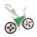 Louis Vuitton Accessories | Louis Vuitton Louis Vuitton Charm Keychain Bijou Sac Bike Metal Silver X Gree... | Color: Silver | Size: Os