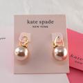 Kate Spade Jewelry | Kate Spade Signed Pearl Drop Earrings Rose Gold (Brand New With Dust Bag) | Color: Gold | Size: Os