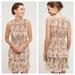 Anthropologie Dresses | Anthropologie Plenty By Tracy Reese Terraced Garden Pleated Floral Dress | Color: Pink/Tan | Size: Xl