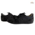 Louis Vuitton Shoes | Authentic Louis Vuitton Black Mesh & Suede Lv Logo Low Top Sneakers 38/8 | Color: Black | Size: 8
