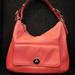 Coach Bags | Coach Courtenay Coral Leather Hobo Bag | Color: Orange/Pink | Size: Os