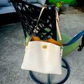 Coach Bags | Gently Used Authentic Coach Leather Willow Bucket Bag With Convertible Straps | Color: White | Size: Os