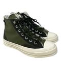 Converse Shoes | Converse Chuck 70 Shoes For Women Casual Khaki Canvas High Top Sneakers A05055c | Color: Black/Green | Size: Various