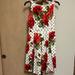 Jessica Simpson Dresses | Jessica Simpson Flower And Polka Dot Dress | Color: Red/White | Size: 4