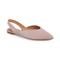 Madewell Shoes | Madewell The Ava Slingback Flat Loafer In Light Pink Soft Suede Leather Flats | Color: Pink | Size: 10