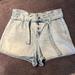 American Eagle Outfitters Shorts | American Eagle Paper Bag Mom Shorts Size 10 | Color: Blue | Size: 10