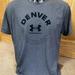 Under Armour Shirts | Denver Colorado Ua Under Armour Athletic Shirt Shirt Xxl Double Extra Large 2xl | Color: Black/Gray | Size: Xxl