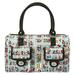 Disney Bags | Disney Mickey Mouse Comic Strip Satchel Bag/Purse | Color: Black/Silver | Size: Os