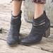 Free People Shoes | Free People Black Suede Strapy Hybrid Ankle Boots | Color: Black | Size: 8