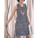 Anthropologie Dresses | Holding Horses Tweed Fringe Sleeveless Sweater Dress Southwestern | Color: Black/Blue | Size: Xs