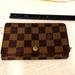 Louis Vuitton Bags | Louis Vuitton Portefeuille Tresor Damier Ebene Bifold Wallet | Color: Brown | Size: Os