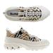 Burberry Shoes | Burberry Arthur Vintage Check White Sneakers Size 10 New | Color: Tan/White | Size: 10