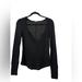 Free People Tops | Intimately Free People Long Sleeve Size M. Thermal Type Great Condition | Color: Black | Size: M