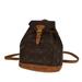 Louis Vuitton Bags | Louis Vuitton Mini Montsouris Backpack Bag Monogram Leather Brown | Color: Brown | Size: W 8.3 X H 9.4 X D 3.9