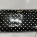 Kate Spade Accessories | Kate Spade Shiny Patent Polka Dot Continental Wallet | Color: Black/White | Size: Os