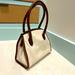 Brandy Melville Bags | Brandy Melville Ivory Shoulder Bag | Color: Brown/Cream | Size: Os