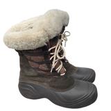 Columbia Shoes | Columbia Sierra Summette 2 Waterproof Cold Weather Boots Women’s Size 8.5 | Color: Brown/Cream | Size: 8.5