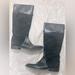 Burberry Shoes | Burberry Women’s Black Knee High Leather & Suede Boots - Size 39.5 (9.5 Us) | Color: Black | Size: 9.5
