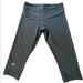 Under Armour Pants & Jumpsuits | Dark Gray Under Armour Compression Leggings, Size L, Euc | Color: Gray | Size: L