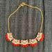 J. Crew Jewelry | J Crew Statement Necklace | Color: Orange/Pink | Size: Os