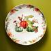 Anthropologie Dining | Anthropologie Inslee Fariss Autumn's Bounty Pumpkin Side Plate | Color: Green/Orange | Size: Os