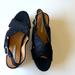 Zara Shoes | Black Woven Platform Sandals | Color: Black | Size: 10