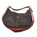 Coach Bags | Coach F25897 East West Harley Hobo Colorblock Pink Brown Red Purse Signature | Color: Brown/Red | Size: Os