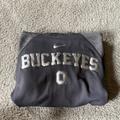Nike Other | Nike Therma-Fit Men’s Small Ohio State Buckeyes Hoodie | Color: Gray/Silver | Size: Small