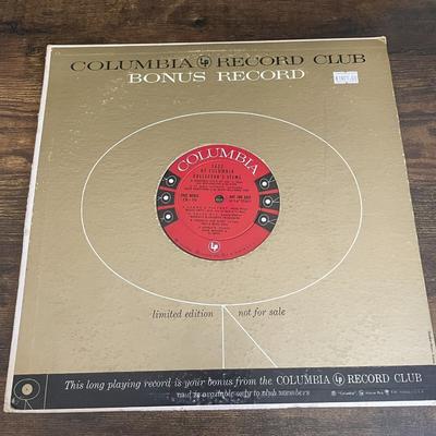 Columbia Media | Columbia Record Club Bonus Limited Edition Lp Record Album Vinyl Cb-16 | Color: Black/Gold | Size: Os