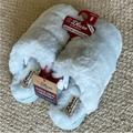 Athleta Shoes | Dearfoam "Deluxe" House Slippers Genuine Shearling Size: 8 **Nwt** | Color: Blue | Size: 8