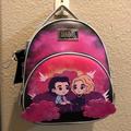 Disney Bags | Disney Lounge-Fly Style Loki And Sylvia Marvel Mini Backpack W/ Removable Straps | Color: Black/Pink | Size: Os